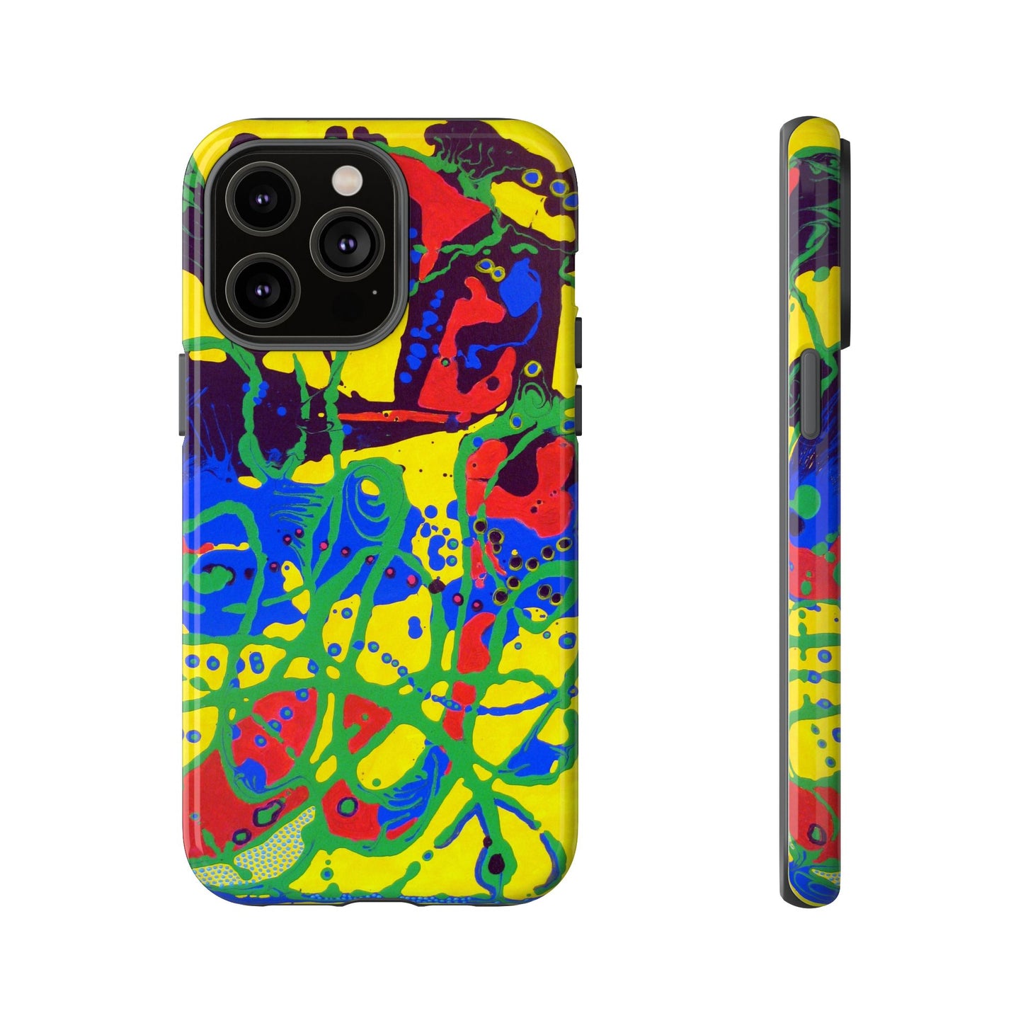 Phone Case, "Trails of a Frog" painting