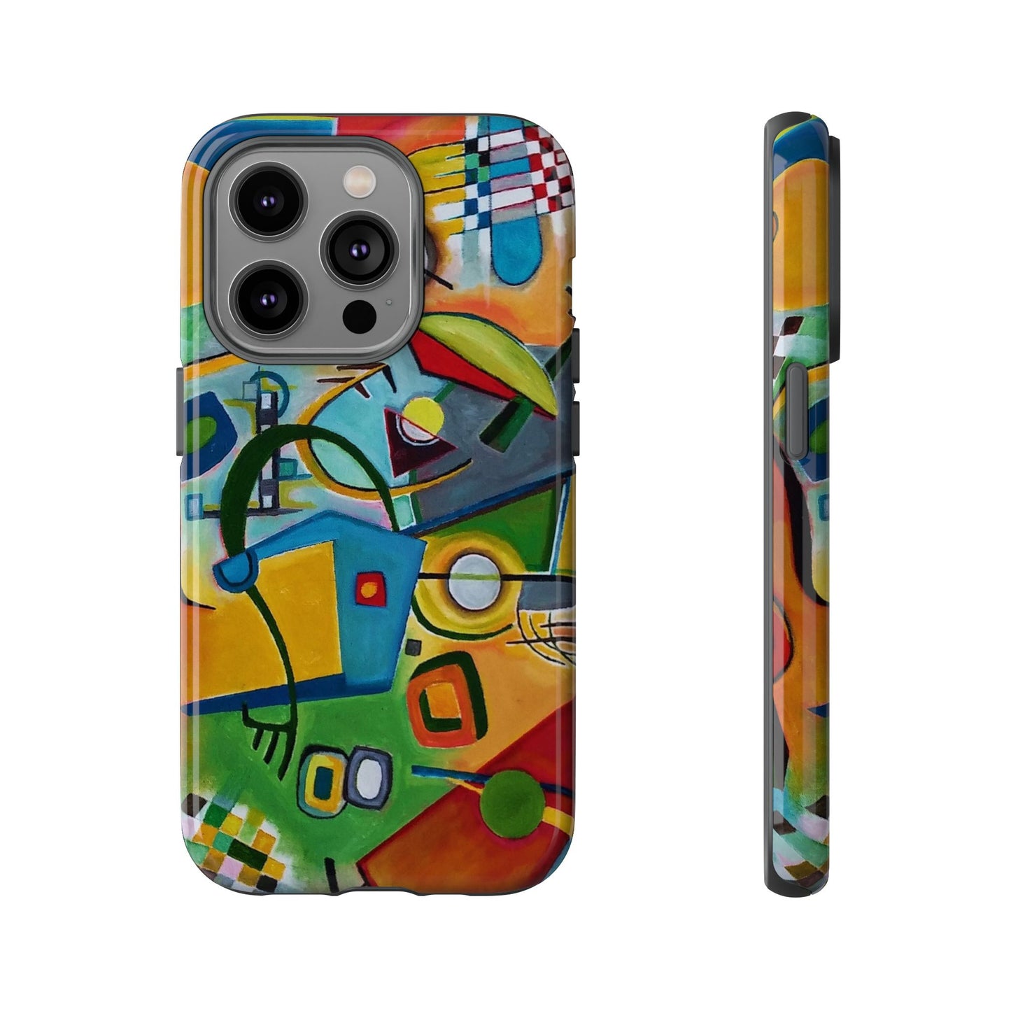 Phone Case "Kandinsky Inspired" Painting