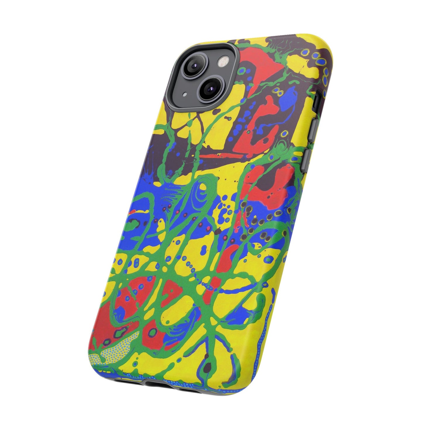 Phone Case, "Trails of a Frog" painting