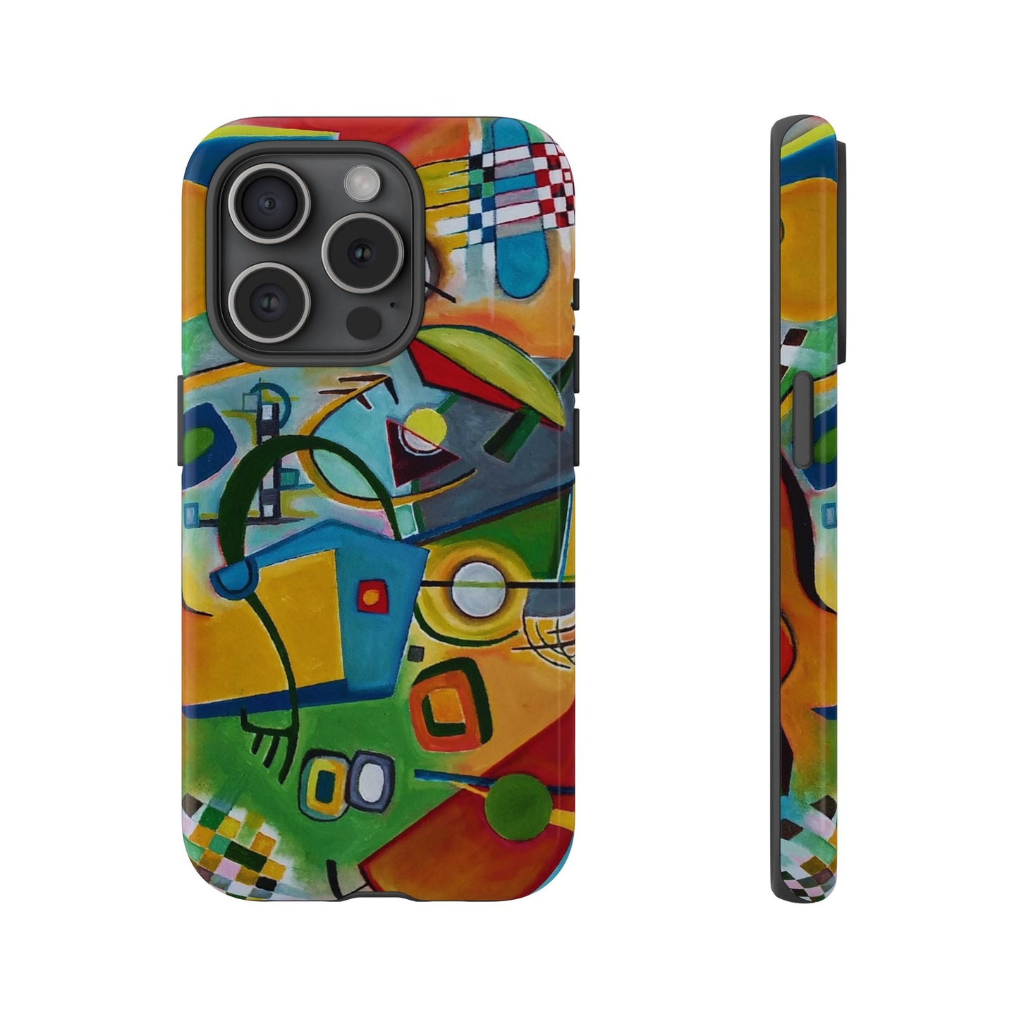 Phone Case "Kandinsky Inspired" Painting