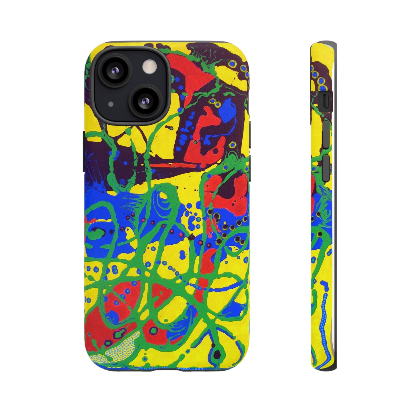 Phone Case, "Trails of a Frog" painting