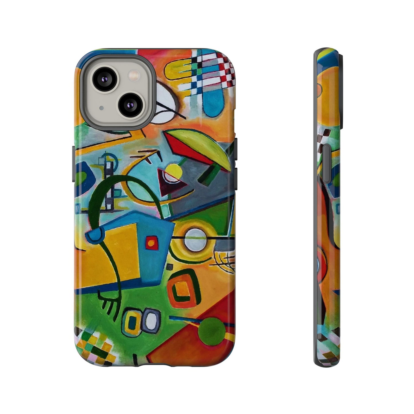 Phone Case "Kandinsky Inspired" Painting