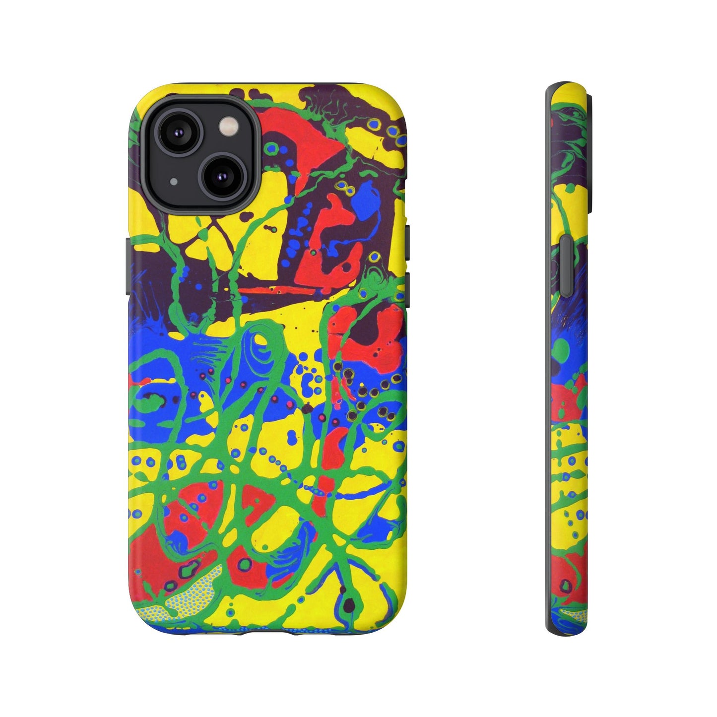 Phone Case, "Trails of a Frog" painting