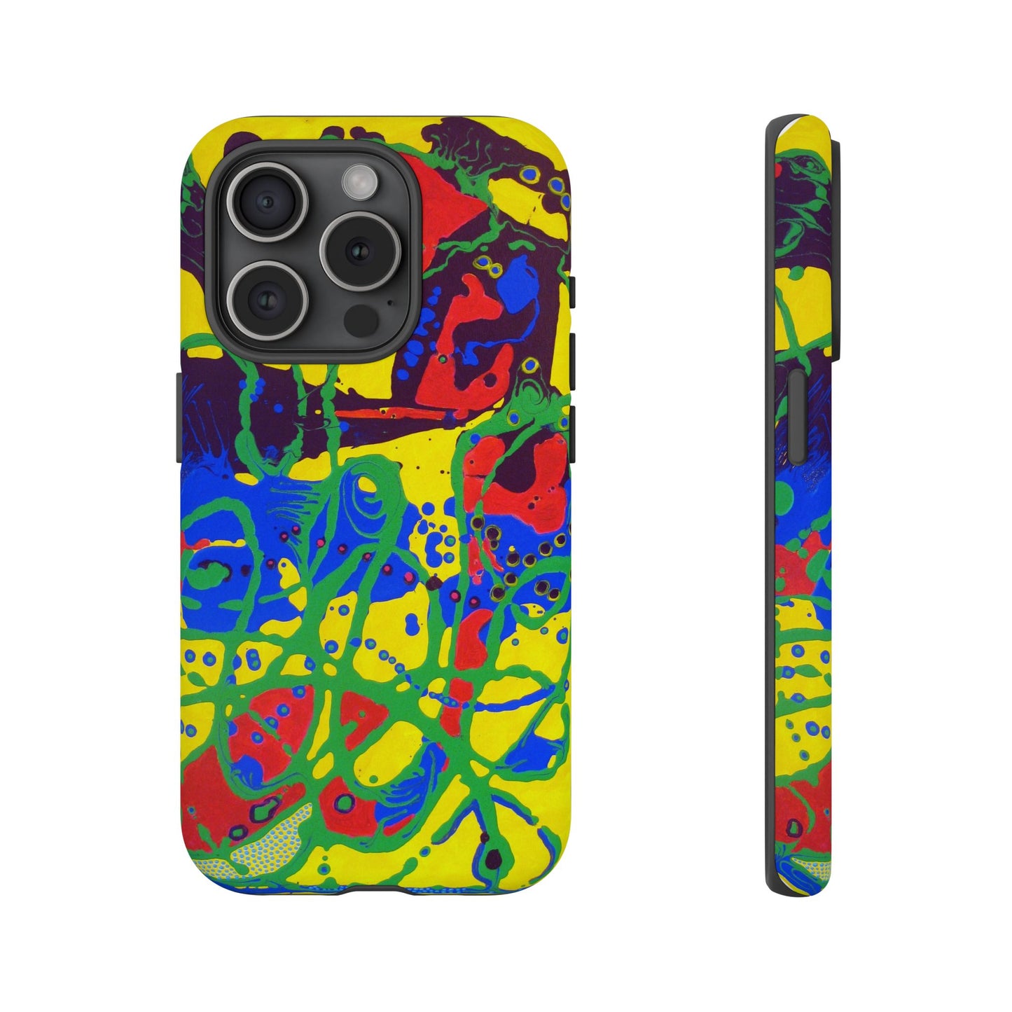 Phone Case, "Trails of a Frog" painting