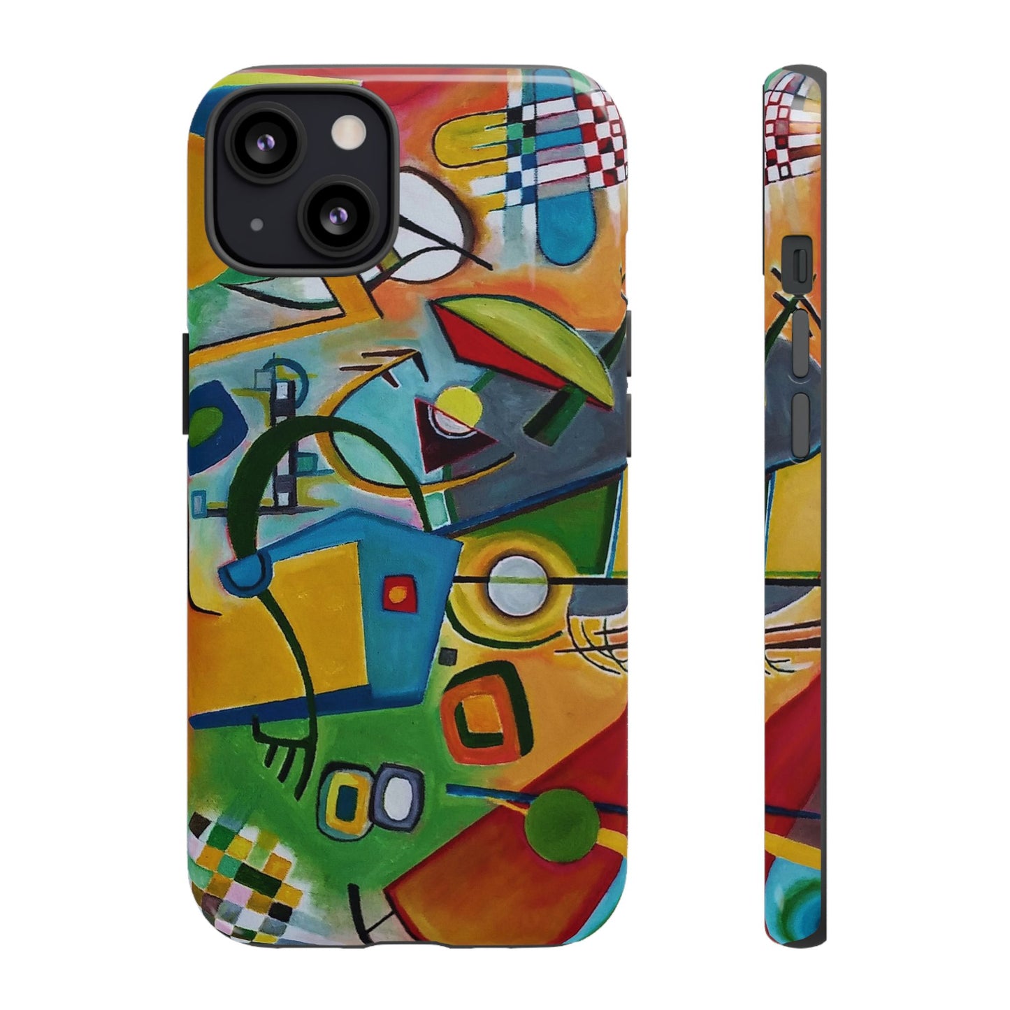 Phone Case "Kandinsky Inspired" Painting
