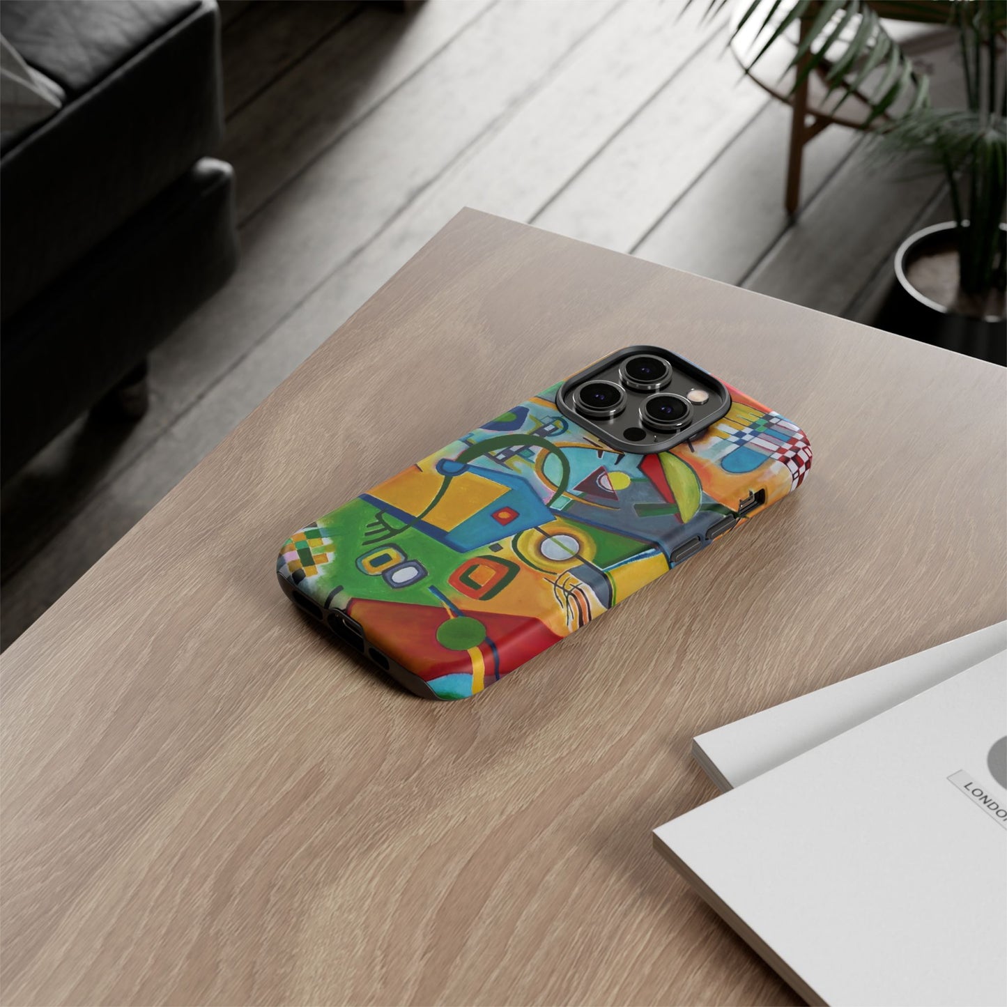 Phone Case "Kandinsky Inspired" Painting