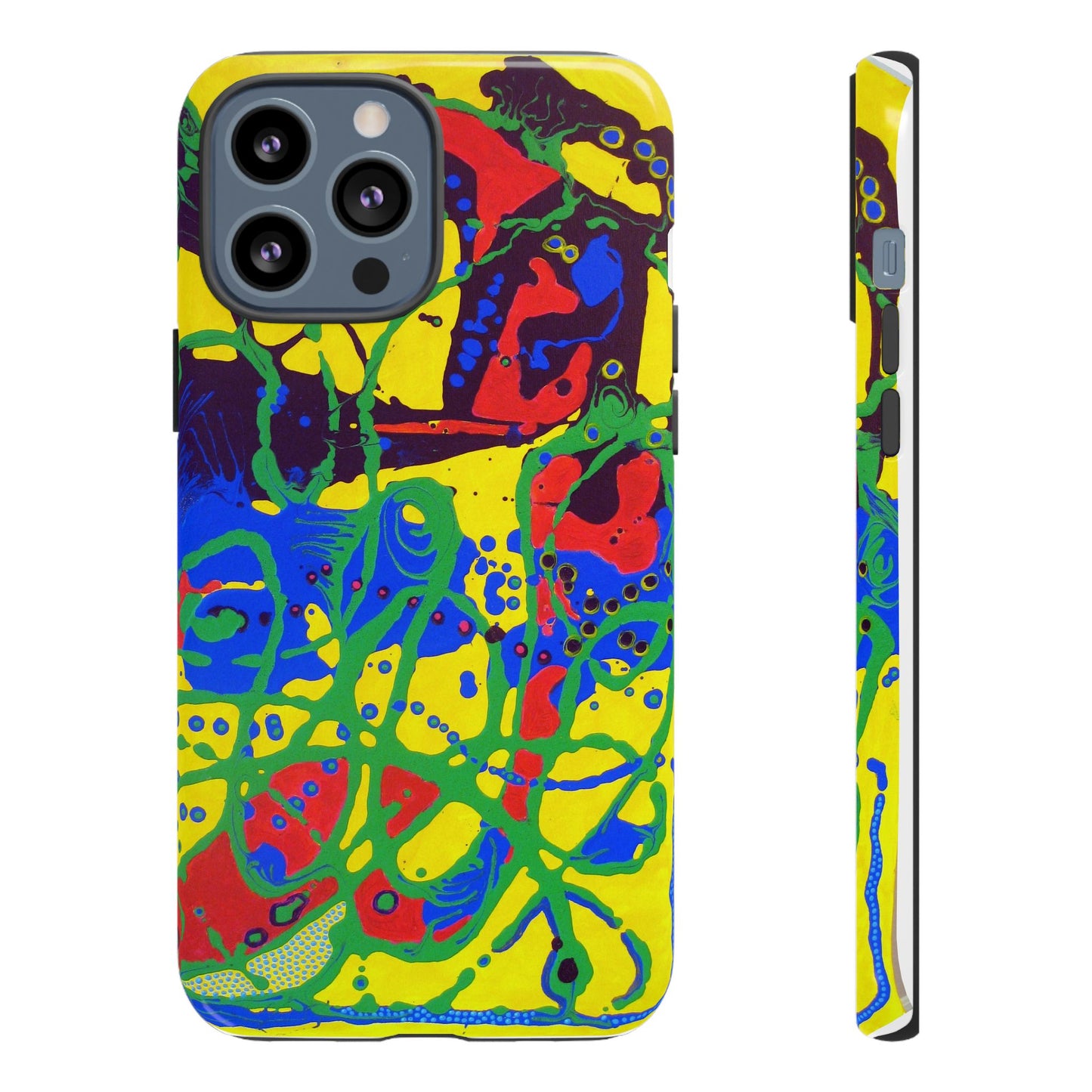 Phone Case, "Trails of a Frog" painting