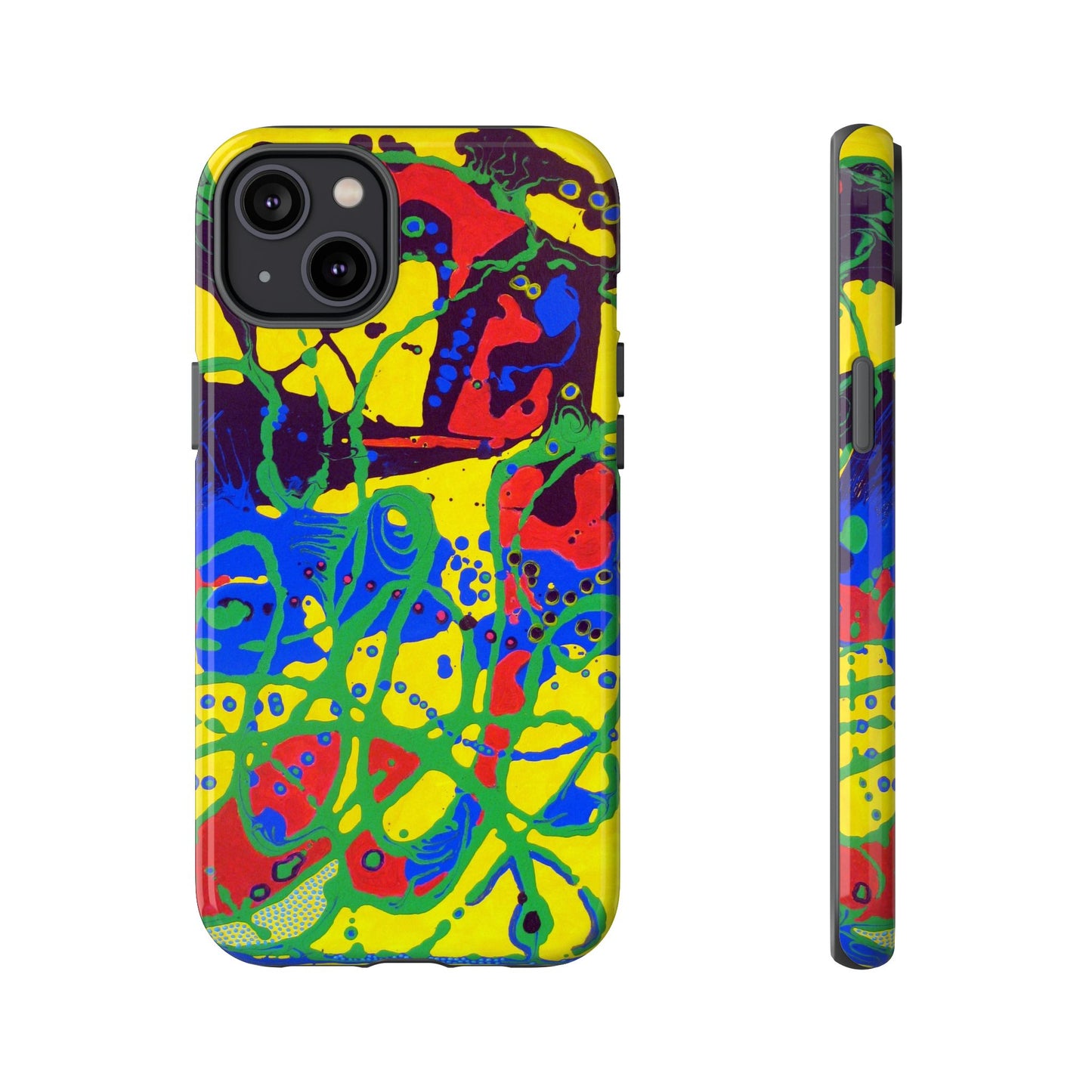 Phone Case, "Trails of a Frog" painting