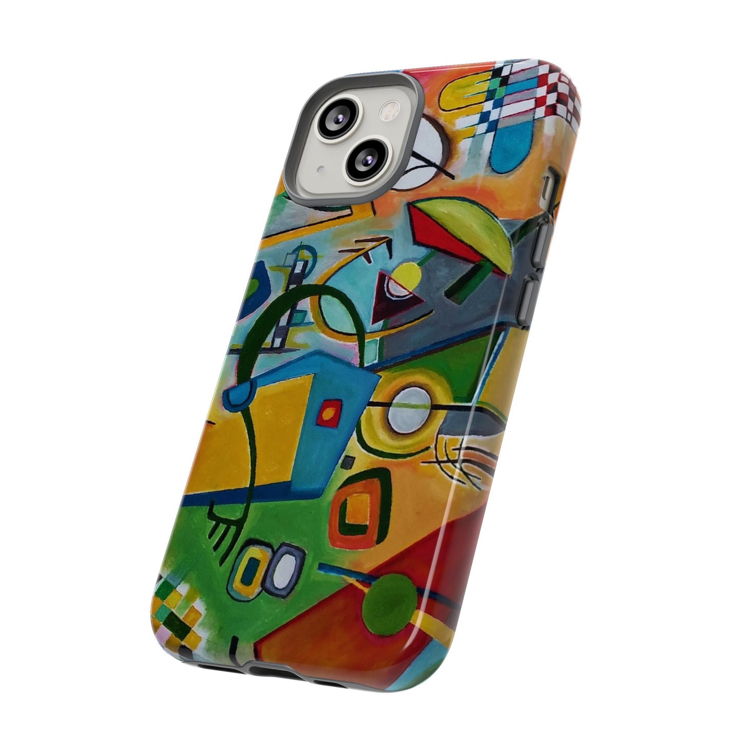 Phone Case "Kandinsky Inspired" Painting