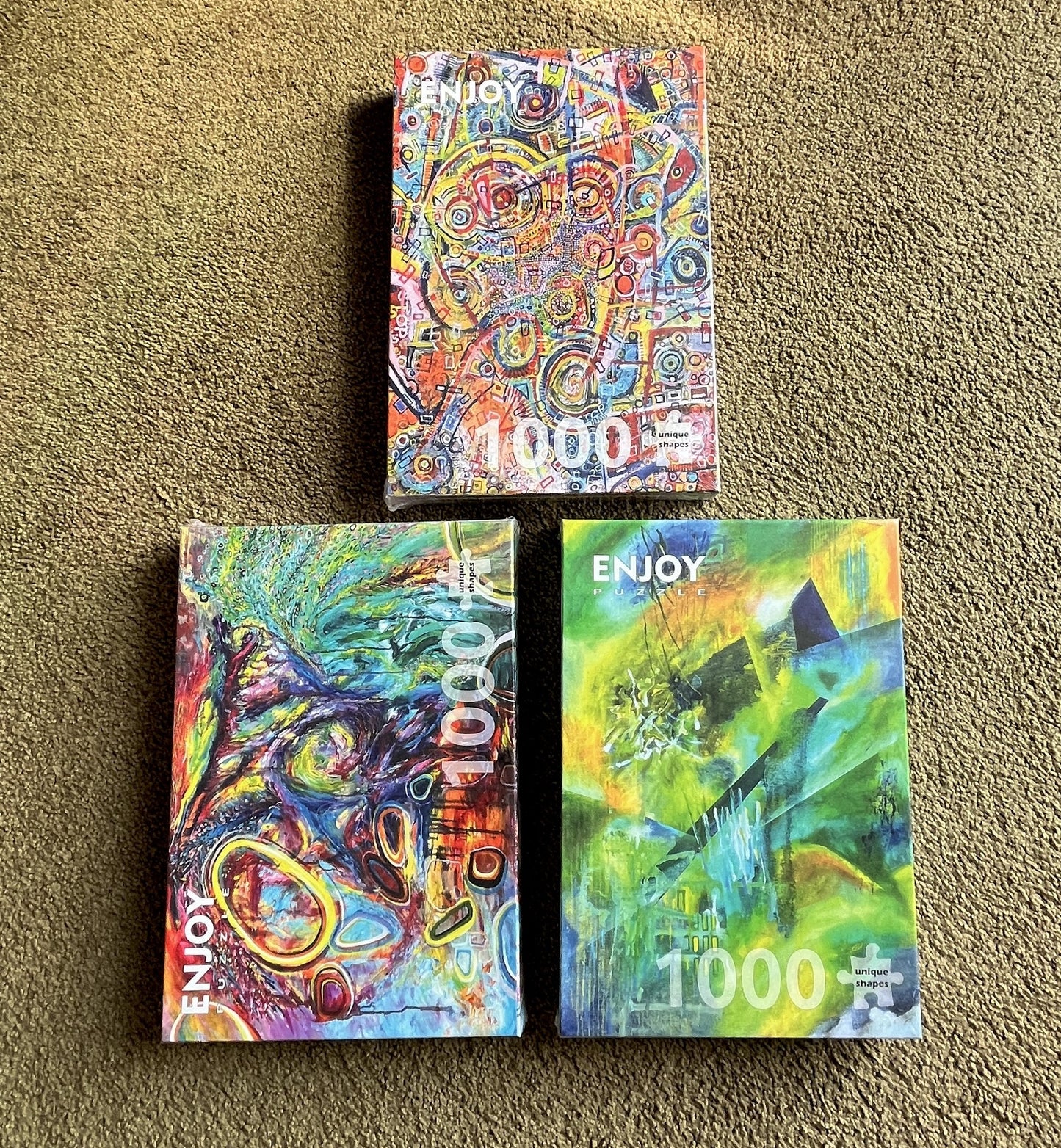Jigsaw Puzzles (1000 piece) with Todd Kruse Paintings - Limited!