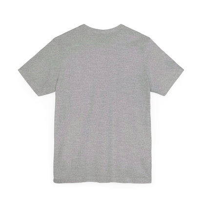 T-shirt with Colorful Circular Yinyang Design