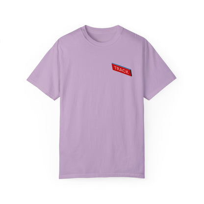 T-shirt with 800m Track Competitor Design