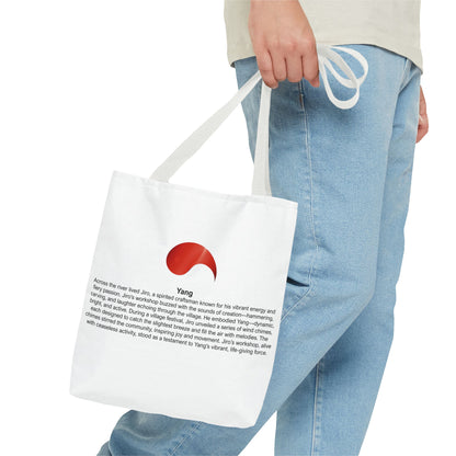 Yin and Yang Taegeuk Style Tote Bag