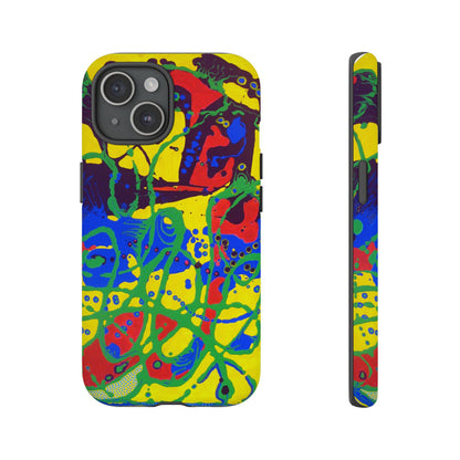 Phone Case, "Trails of a Frog" painting