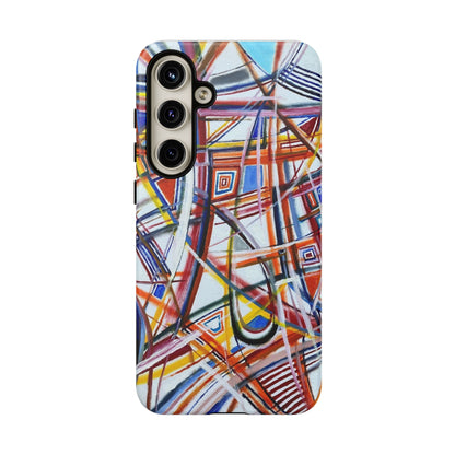 Phone Case with "Raceday at the Brickyard" painting design