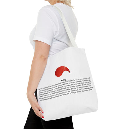 Yin and Yang Taegeuk Style Tote Bag