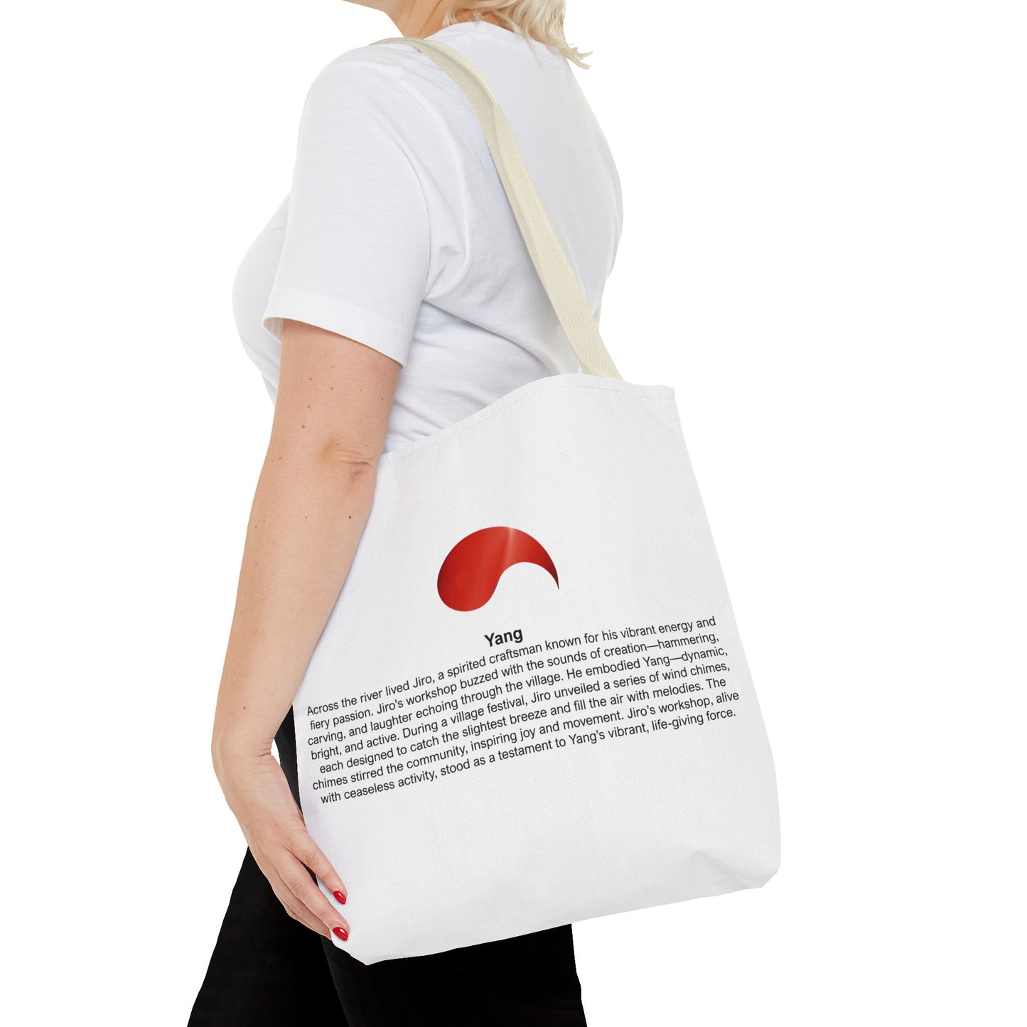 Yin and Yang Taegeuk Style Tote Bag