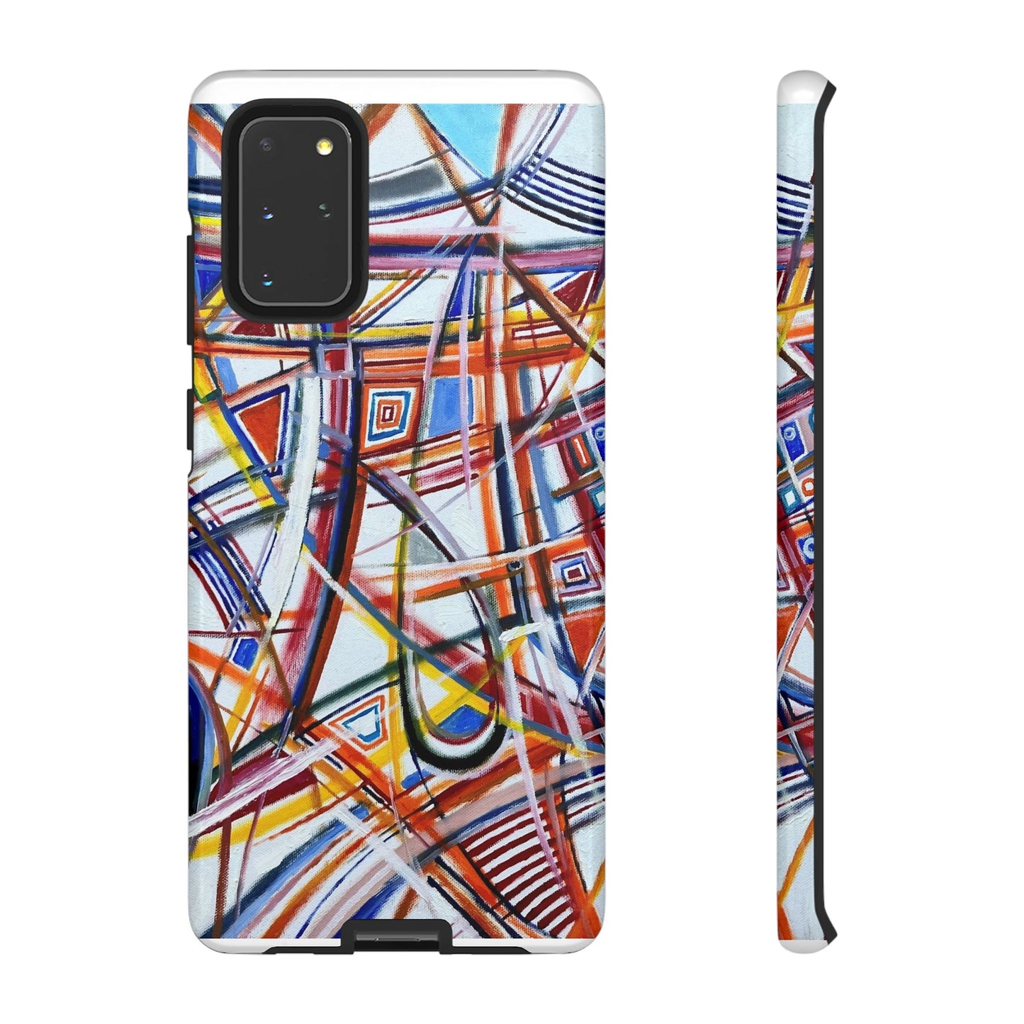 Phone Case with "Raceday at the Brickyard" painting design