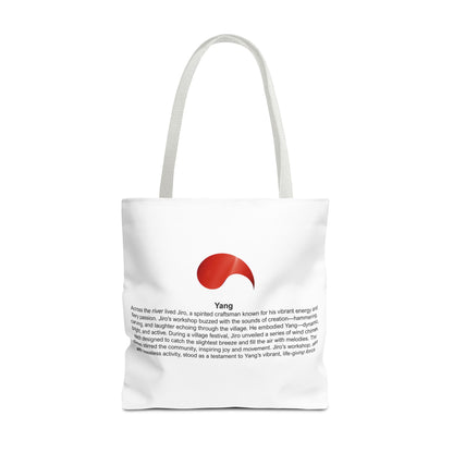 Yin and Yang Taegeuk Style Tote Bag