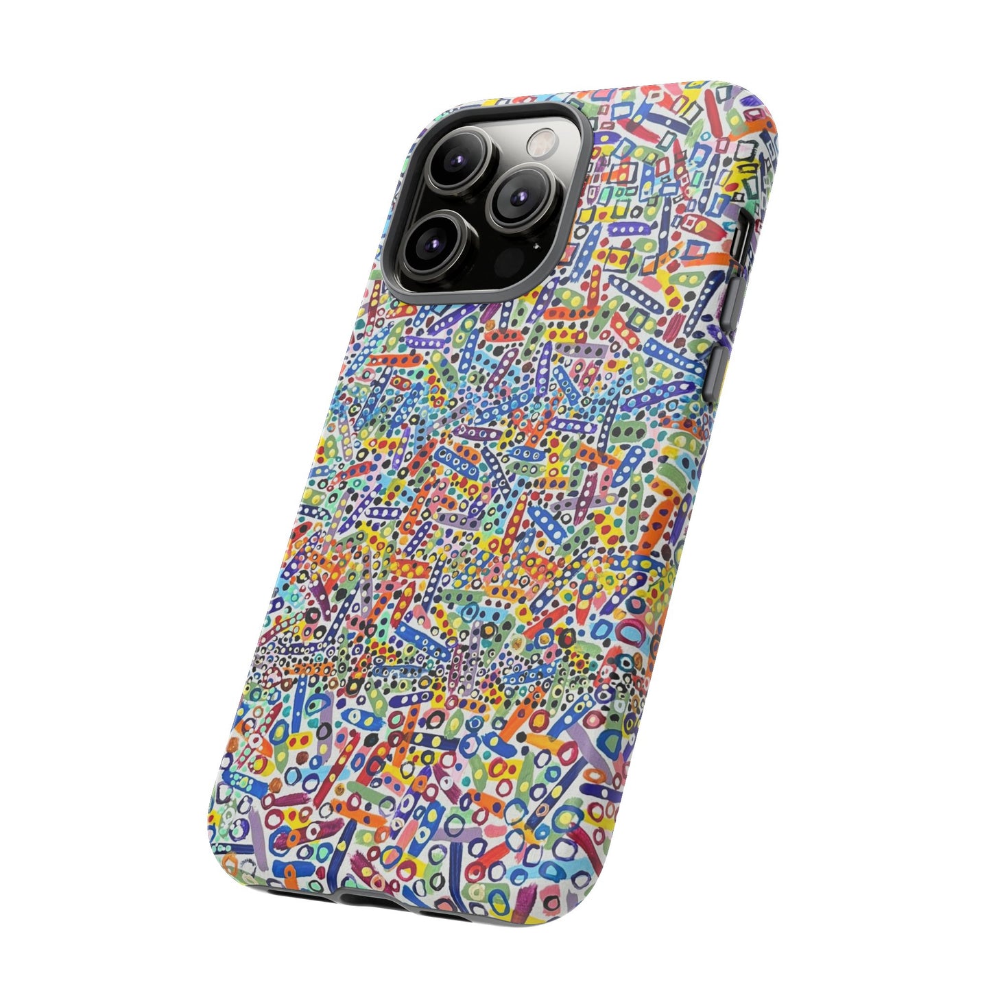 Phone Case "Imbrications" Painting