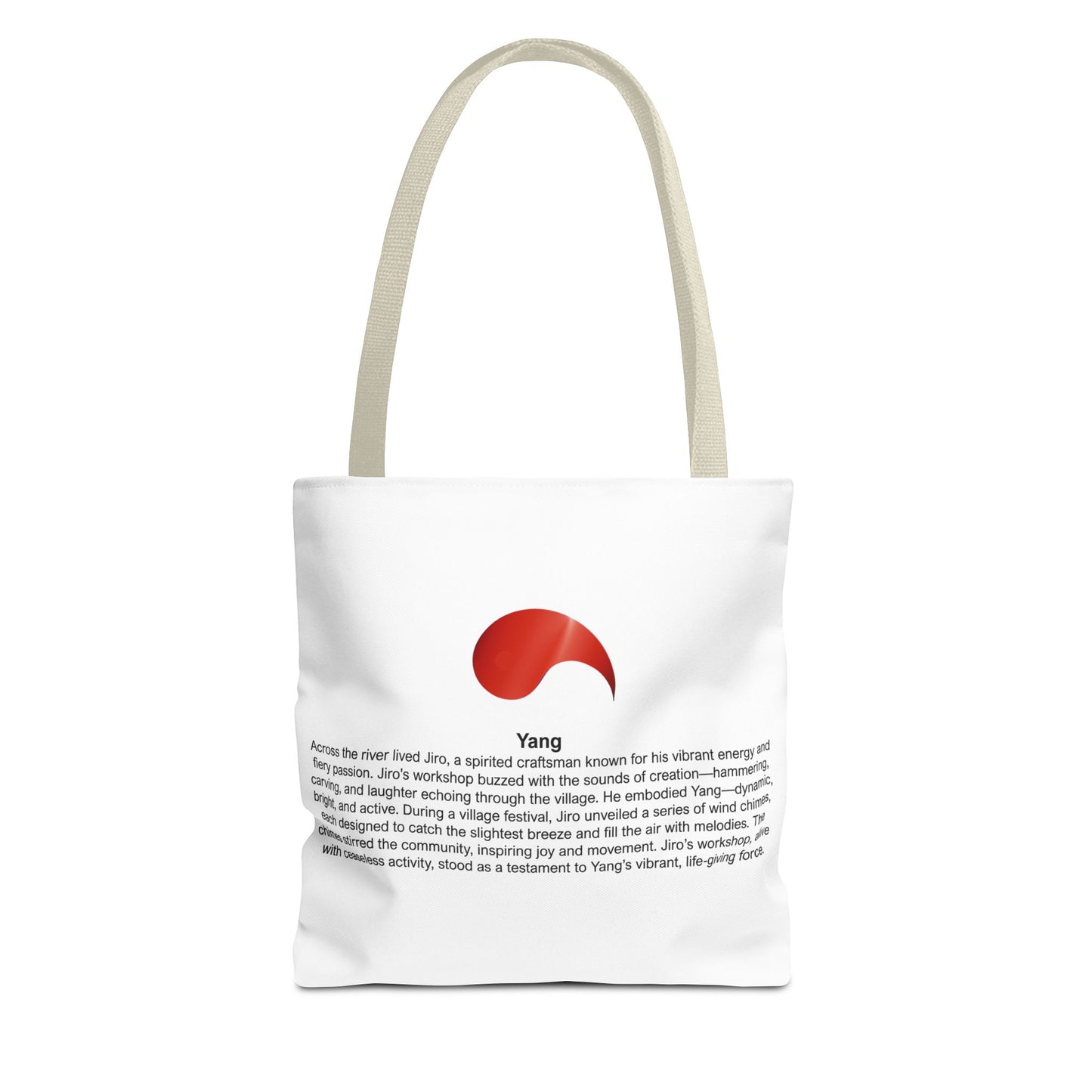 Yin and Yang Taegeuk Style Tote Bag