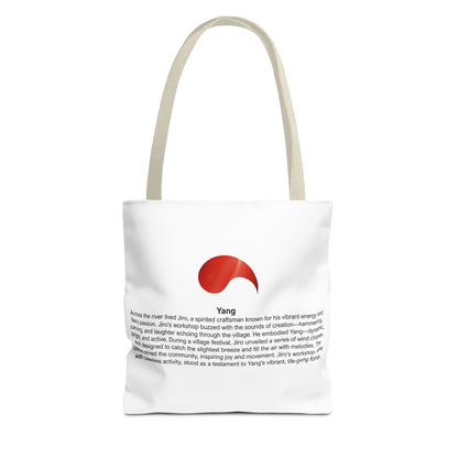 Yin and Yang Taegeuk Style Tote Bag