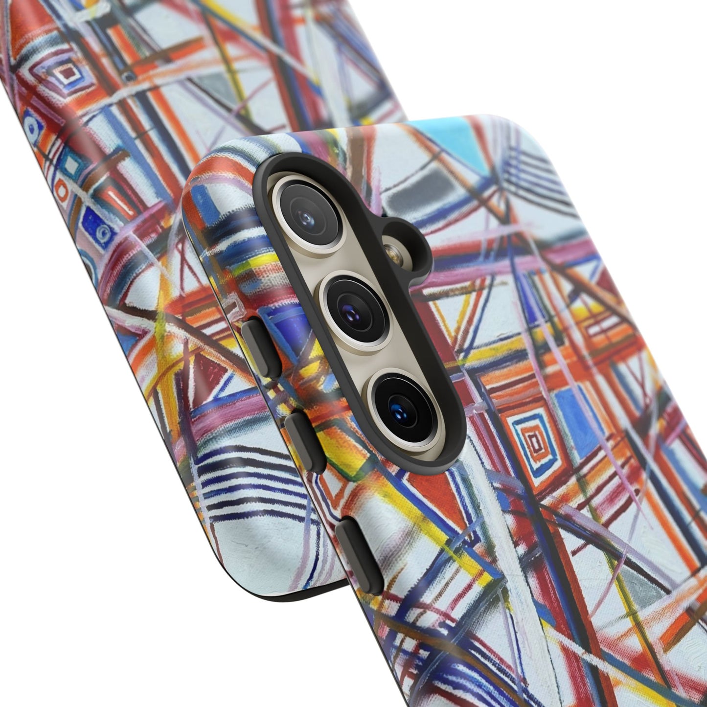 Phone Case with "Raceday at the Brickyard" painting design