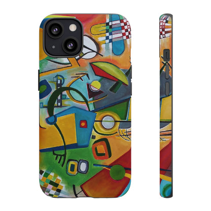 Phone Case "Kandinsky Inspired" Painting