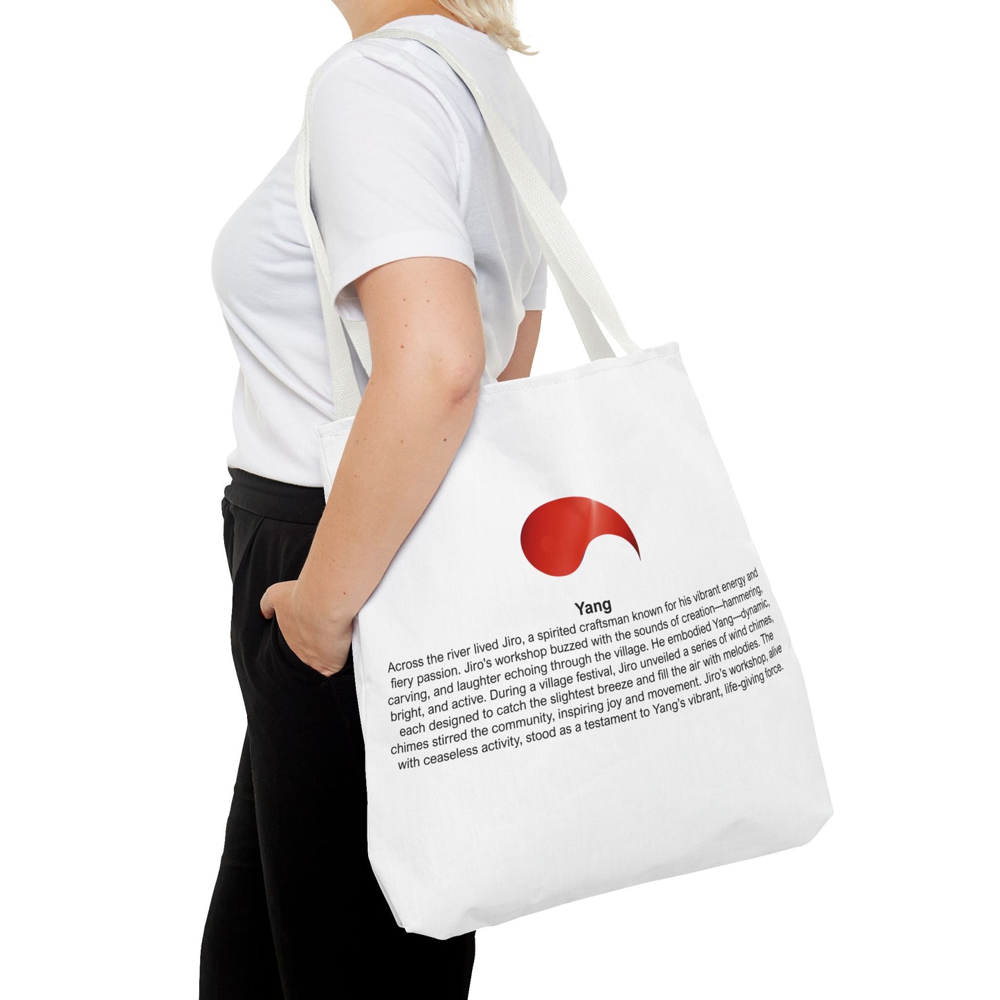 Yin and Yang Taegeuk Style Tote Bag