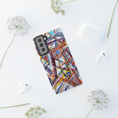 Phone Case with "Raceday at the Brickyard" painting design
