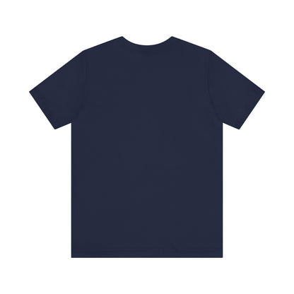 T-shirt with Colorful Circular Yinyang Design