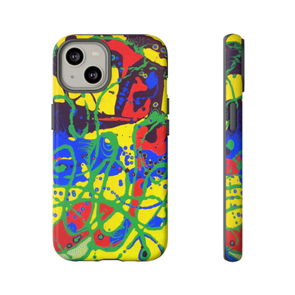 Phone Case, "Trails of a Frog" painting