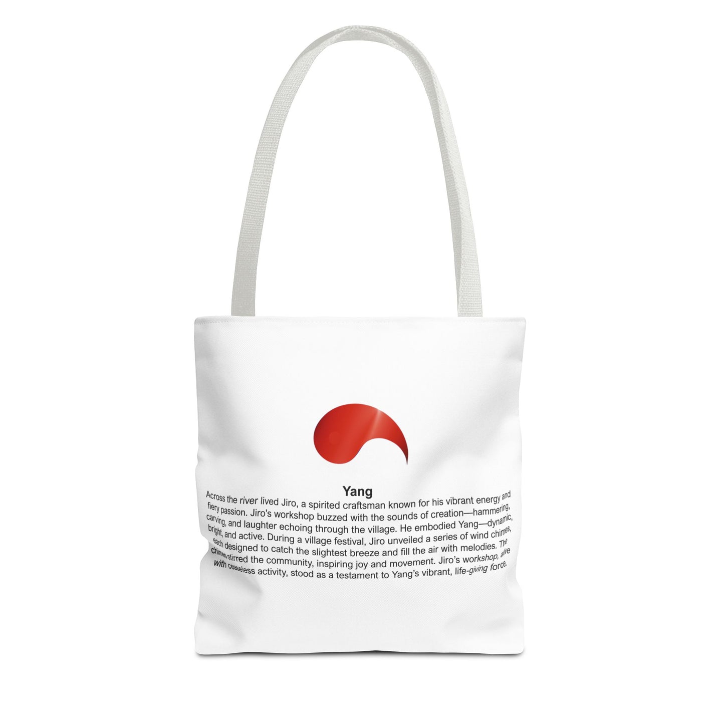 Yin and Yang Taegeuk Style Tote Bag