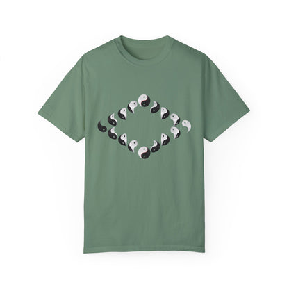 T-Shirt with the 16K Diamond Yinyang design