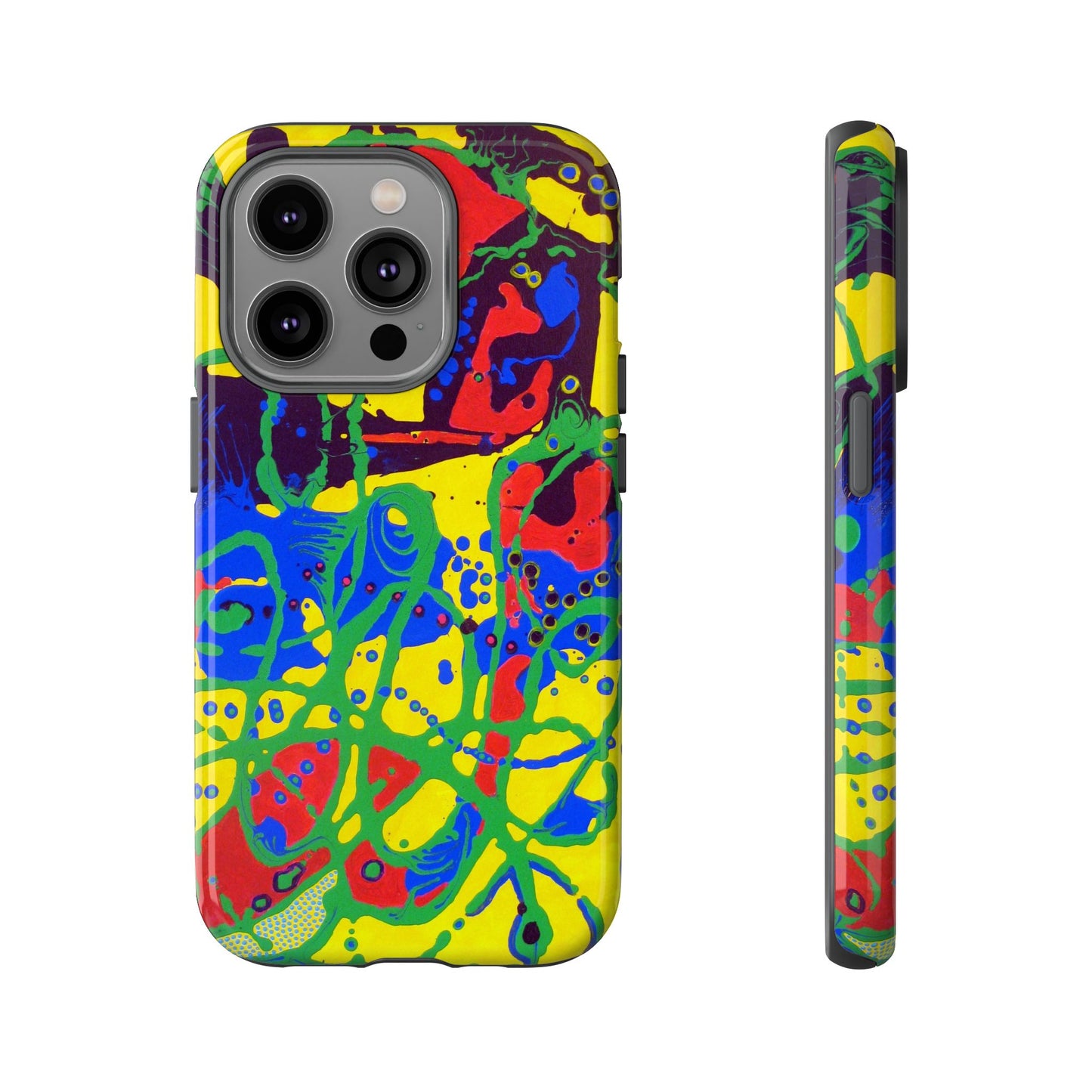 Phone Case, "Trails of a Frog" painting