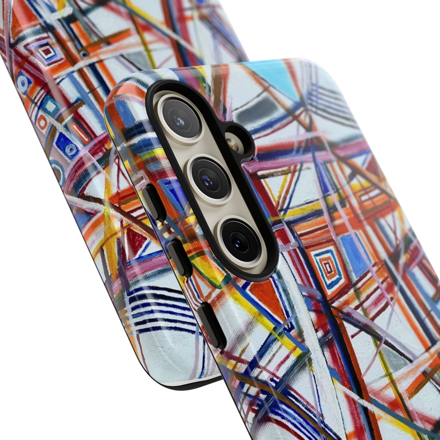Phone Case with "Raceday at the Brickyard" painting design