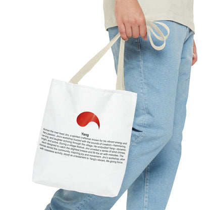 Yin and Yang Taegeuk Style Tote Bag