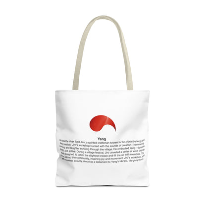 Yin and Yang Taegeuk Style Tote Bag