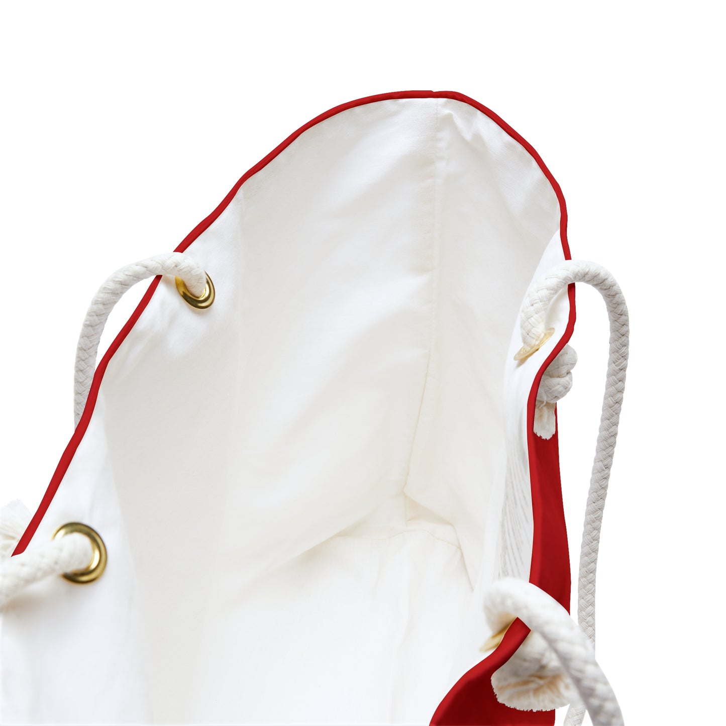 Bag with Red Transforming Yinyang Design